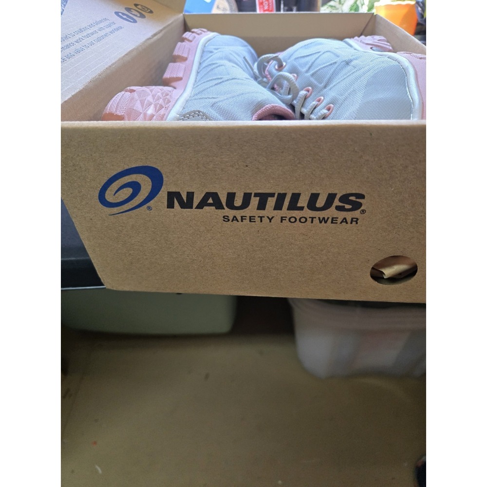 Athletic Style Work Shoe,Women, 8.5,Gry,PR NAUTILUS SAFETY FOOTWEAR - Picture 2 of 4
